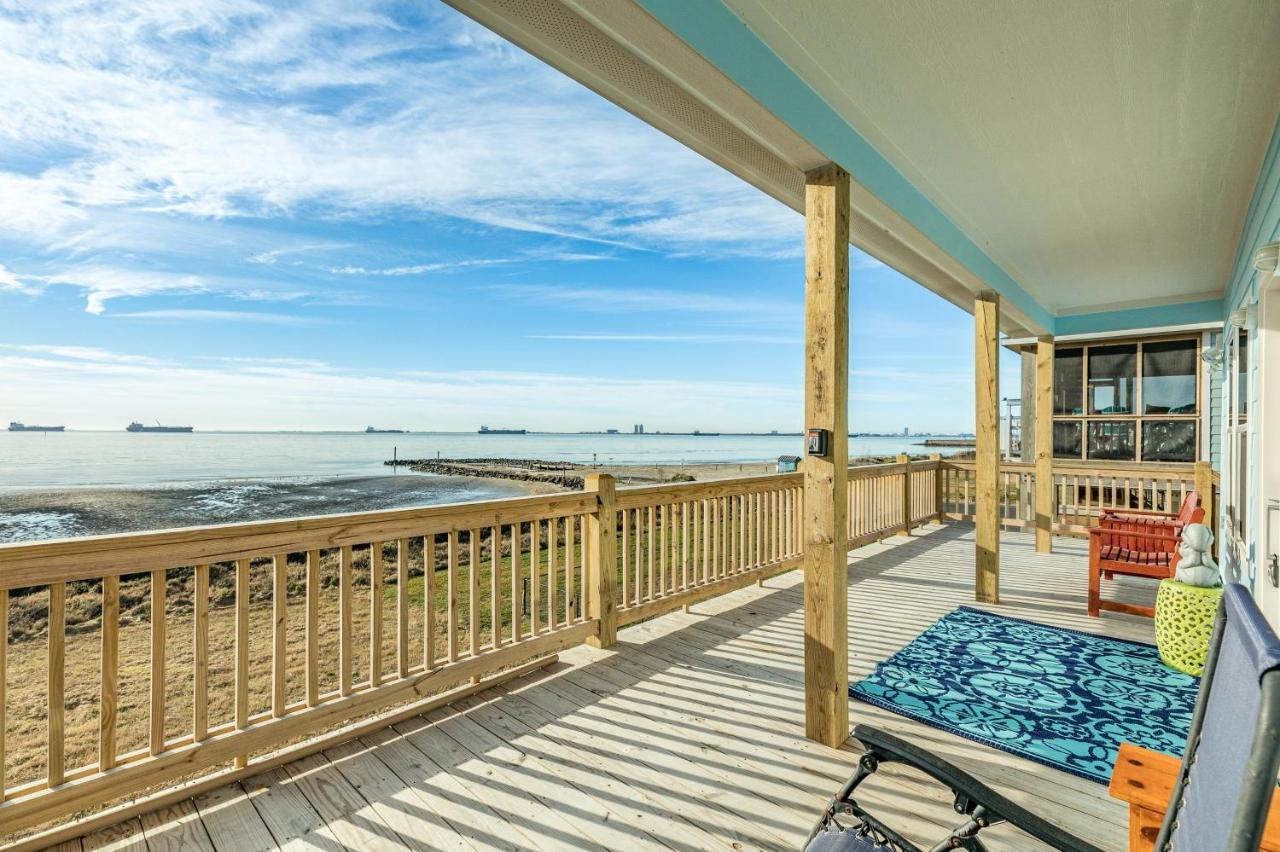 Ocean Sea Villa Port Bolivar Bagian luar foto